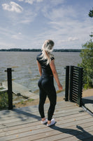 Formande träningsleggings med hög midja